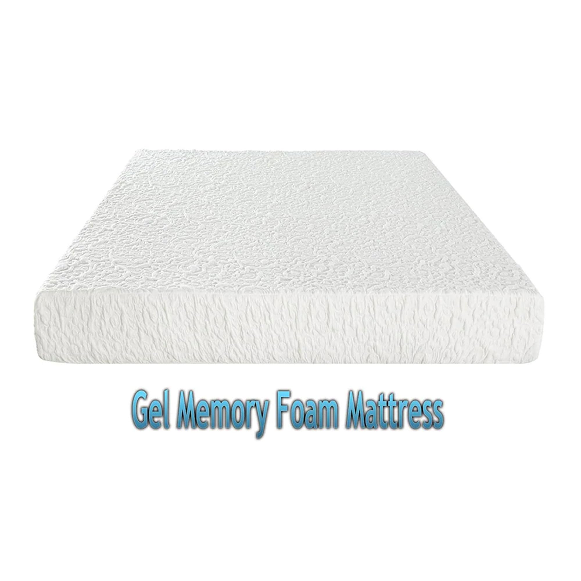 DynastyMattress 4-inch Cool Gel Memory Foam Mattress Sleeper for Convertible Folding Sofa & Couch Beds Queen Size Sofa Not Inclu
